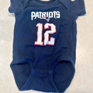 Patriots Navy Blue Kids One Piece